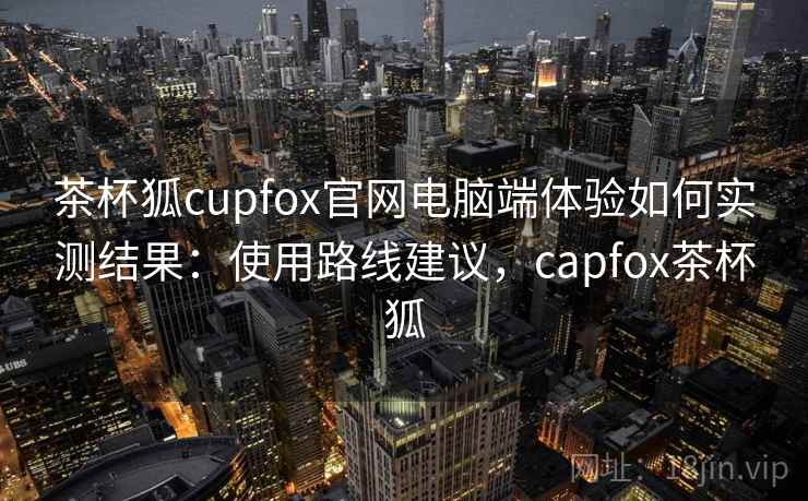 茶杯狐cupfox官网电脑端体验如何实测结果：使用路线建议，capfox茶杯狐